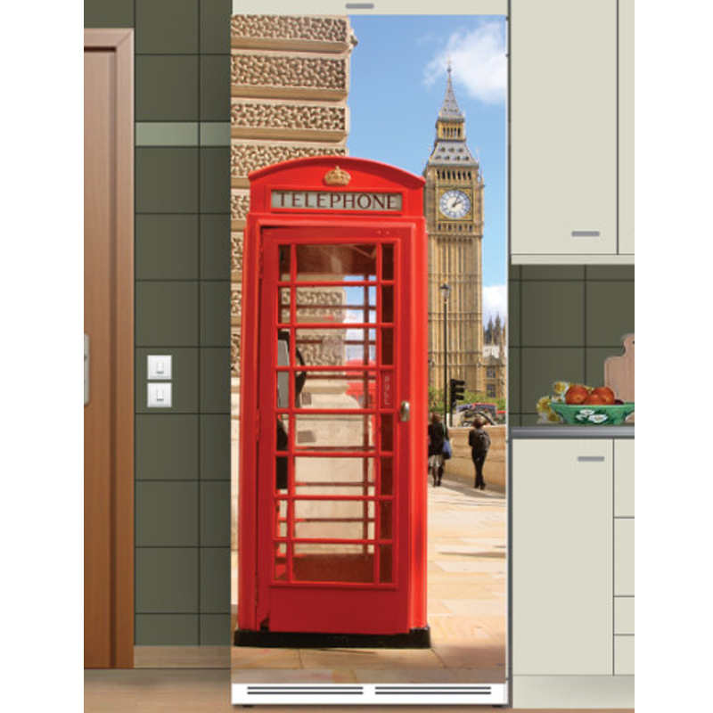 Αυτοκόλλητο ψυγείου Telephone London